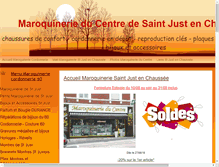Tablet Screenshot of maroquinerie-du-centre-cordonnerie.com